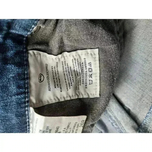 AG Adriano Goldschmied Jeans 26R The Prima Mid-Rise Cigarette Contour 360 USA - Picture 7 of 11